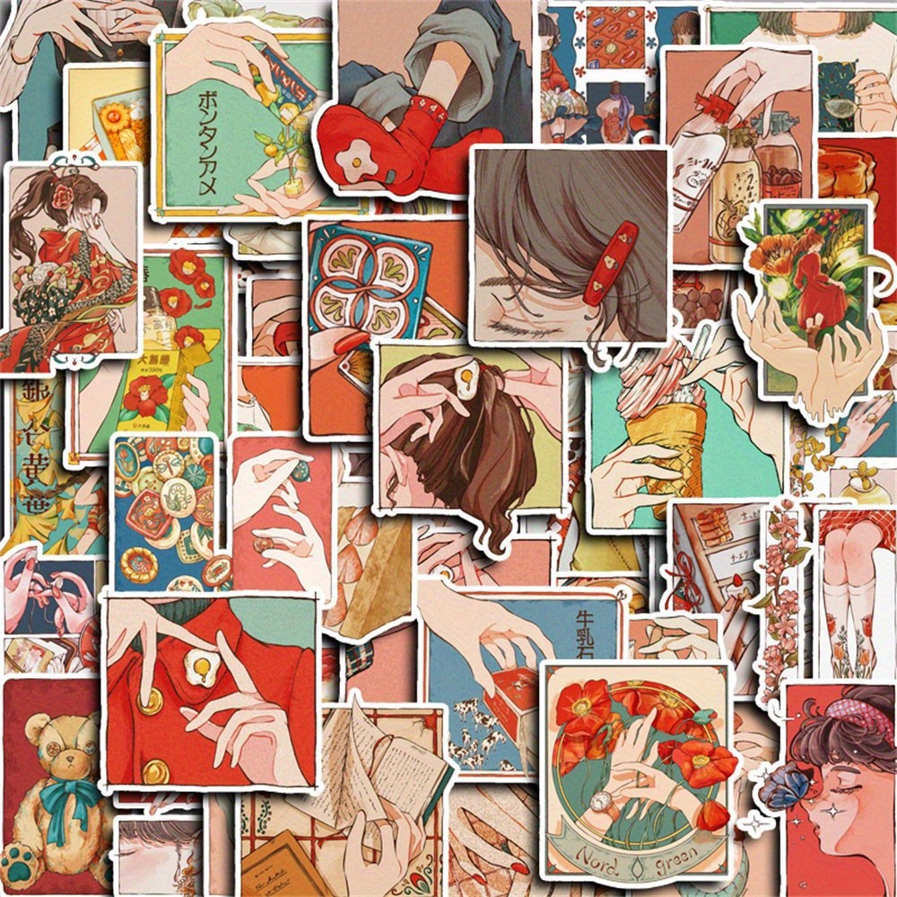 Japanese Lifestyle And Traditions - 50 Adet Japon Geleneksel Vintage Tarzı