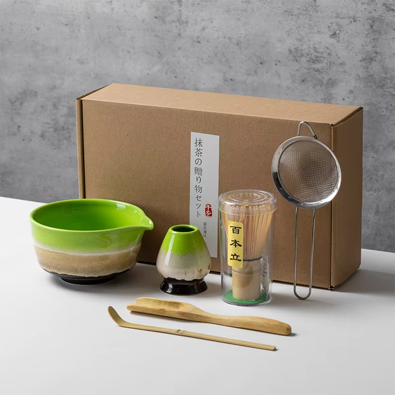 Bamboo Whisk Chasen - Japon tarzı Matcha çayı takım bambu