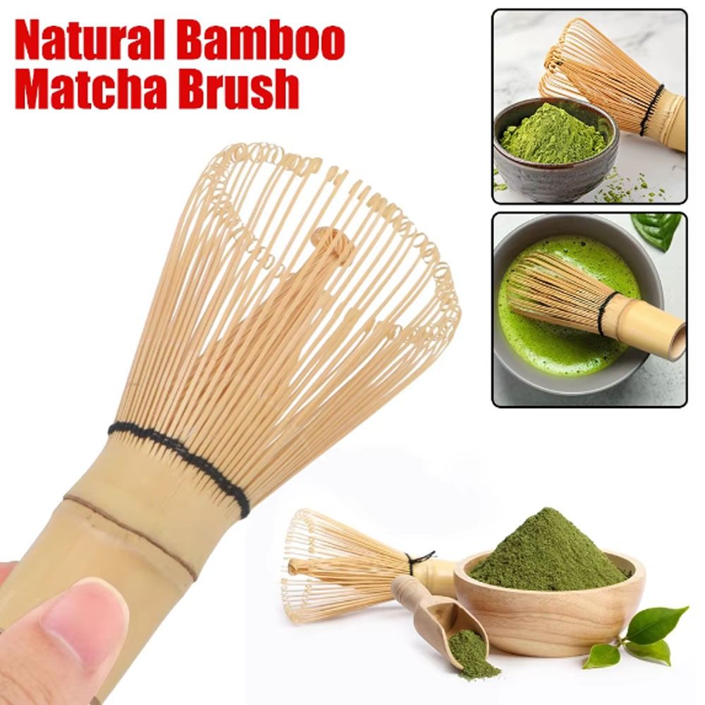 Bamboo Whisk Chasen - Kullanışlı Bambu Matcha Çırpıcısı Yeniden Kullanılabilir