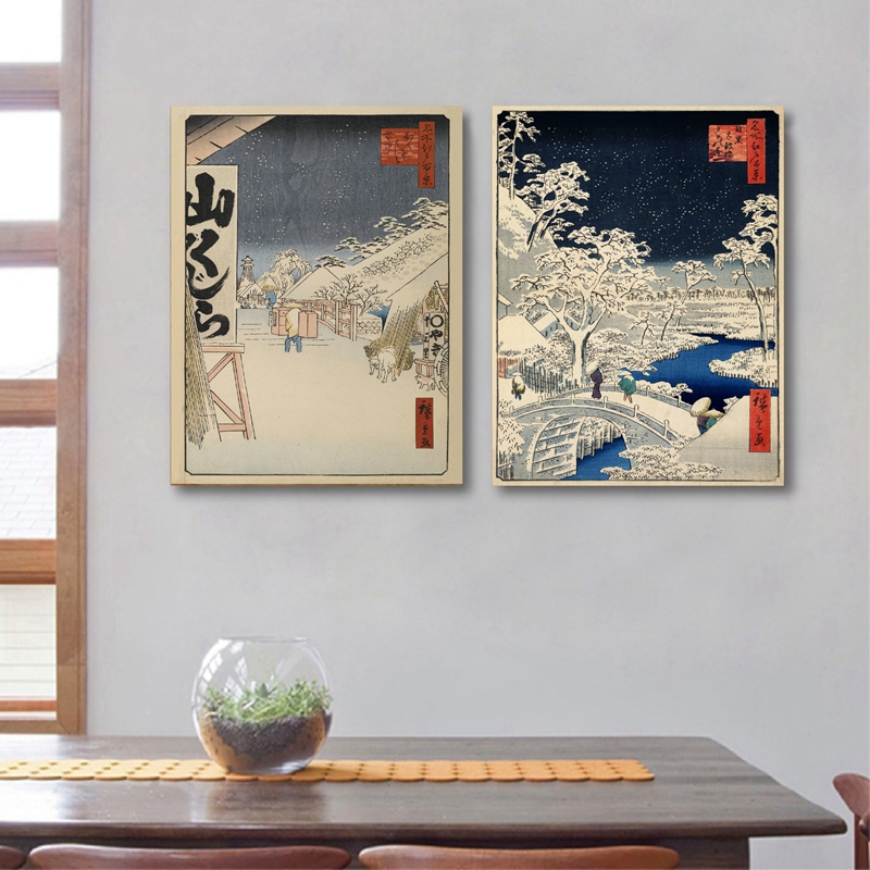 Japon geleneksel manzara poste - Japanese Lifestyle And Traditions incelemesi ve fiyatı