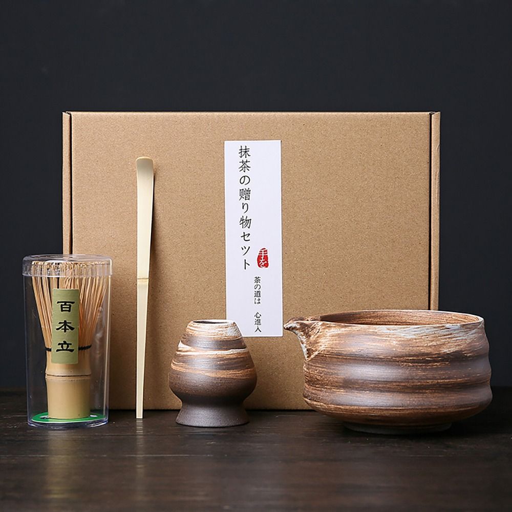 4 adet yeni bambu seramik japo - Bamboo Whisk Chasen incelemesi ve fiyatı