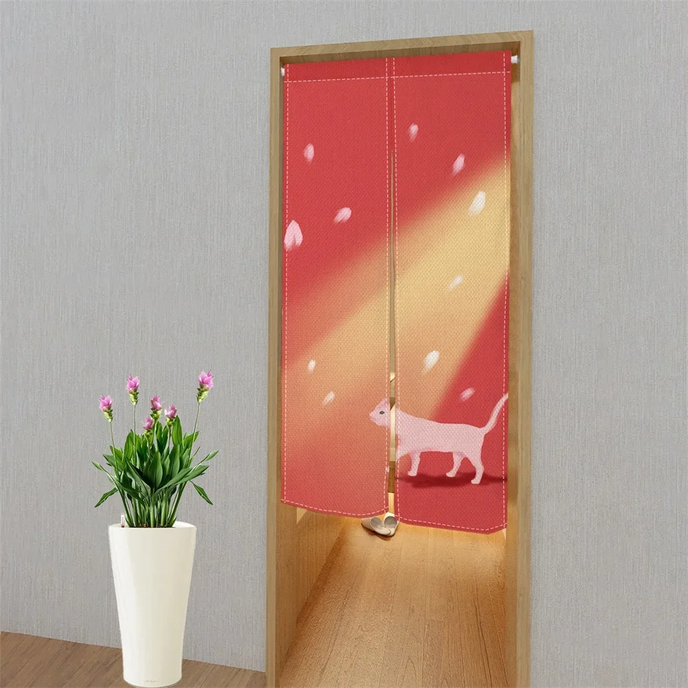 Kiraz Çiçeği Kapı Perdesi Japo - Noren Curtain Doorway incelemesi ve fiyatı