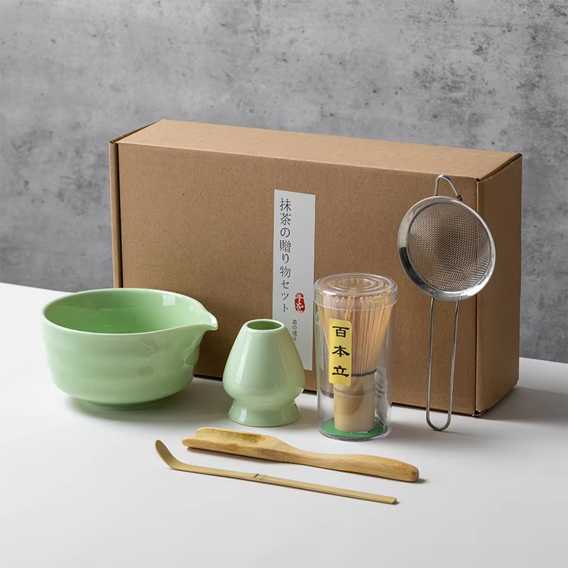 Japon tarzı Matcha çayı takım  - Bamboo Whisk Chasen incelemesi ve fiyatı